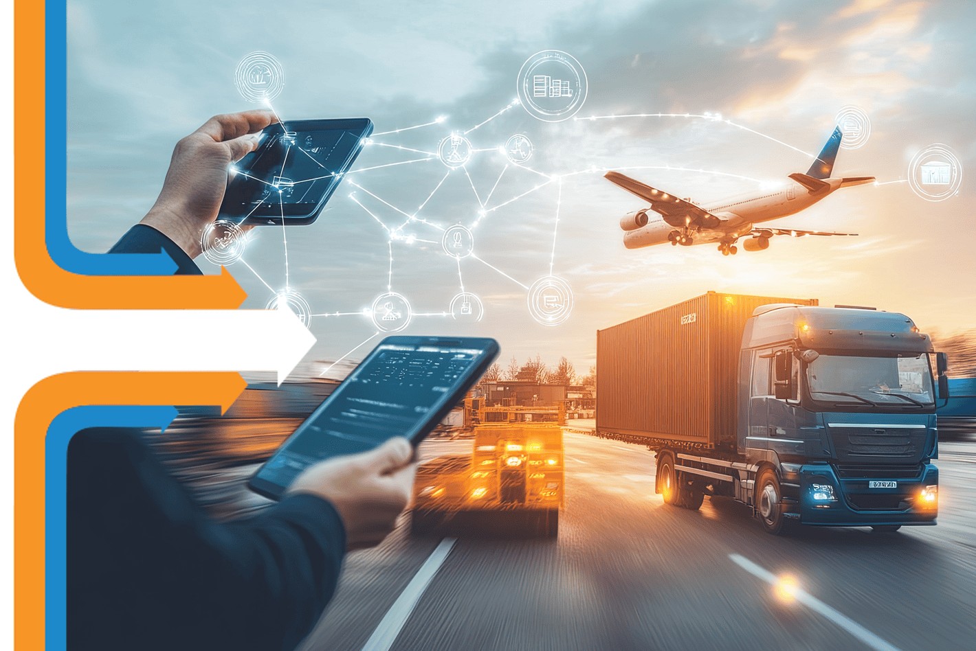 Advanced fleet management and tracking solutions for freight and delivery services.